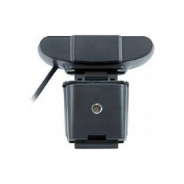 Conceptronic Webcam USB 2.0 AMDIS04B Full HD 1080P a 30fps con Micrófono Integrado, Ángulo de Visión 65°, Plug and Play, Color Negro