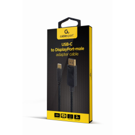Gembird A-CM-DPM-01 Adaptador Gráfico USB-C a DisplayPort 4K 60Hz Negro Precio: 10.50000006. SKU: B1FKEFPZMS