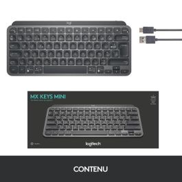 Teclado Logitech 920-010495 Grafito Qwerty Español QWERTY
