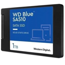 Western Digital WDS100T3B0A Disco SSD WD Blue SA510 1TB SATA III 2.5" 7mm, Velocidad hasta 560MB/s, incluye Acronis