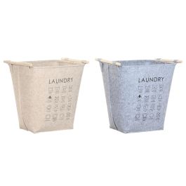 DKD Home Decor Cesta de Ropa de Fieltro Beige Gris 39 x 52 x 53 cm (4 Unidades) - Organización Básica DKD Home Decor Cesta de Ropa de Fieltro Beige Gris 39 x 52 x 53 cm (4 Unidades) - Organización Básica Precio: 48.50000045. SKU: B1AX6MWP73