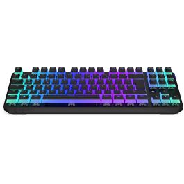 ENDORFY Thock TKL Wireless Pudding Teclado Mecánico Gaming Inalámbrico Bluetooth LED RGB Kailh Box Red Negro DE-Layout