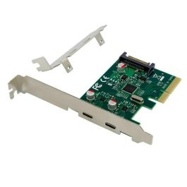 CONCEPTRONIC CONTROLADORA PCI EXPRESS X4 2 PUERTOS USB 3.2 GEN2 (2XUSB-C) CONCEPTRONIC CONTROLADORA PCI EXPRESS X4 2 PUERTOS USB 3.2 GEN2 (2XUSB-C)