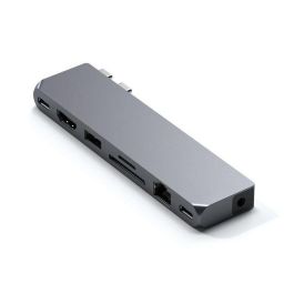 Satechi 1 x USB 4 (96W), 1 x HDMI (4K 60Hz), 1 x USB-A 3.0, 1 x micro/SD, Gigabit Ethernet, 1 x USB-C data port, 3.5mm Precio: 126.50000055. SKU: B168WN9T2F