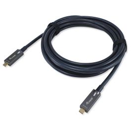 EQUIP Cable USB-C 3.2 Gen 2 119461, Macho a Macho, 5m, 10Gbps, 60W PD, 4K@60Hz, Negro