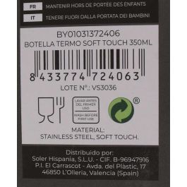 Botella Termo Soft Touch 350 ml Thermosport (6 Unidades) Botella Termo Soft Touch 350 ml Thermosport (6 Unidades)