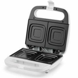 Orbegozo Sandwichera SW 4915 800W para 4 Sándwiches Placas Antiadherentes Fácil Limpieza