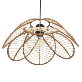 Lámpara de Techo Alexandra House Living Marrón Natural Ratán Fibra natural 40 W 40 x 73 x 19 cm Precio: 74.89999946. SKU: B1EW29QZTN