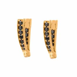 Pendientes Mujer Sif Jakobs E1024-BK-RG 2 cm Precio: 35.58999983. SKU: S0362799