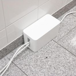 LogiLink KAB0061 Caja de Gestión de Cables Pequeña Plástico Blanco 235x115x120mm