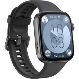 HUAWEI WATCH FIT 3 Smartwatch AMOLED 1.82" negro con GPS, Wifi, Monitor de Frecuencia Cardíaca y Oxígeno en Sangre