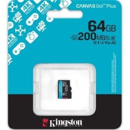 Tarjeta de Memoria Micro SDXC Kingston CANVAS Select Plus 64 GB Tarjeta de Memoria Micro SDXC Kingston CANVAS Select Plus 64 GB