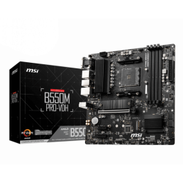 MSI B550M PRO-VDH placa base AMD B550 Zócalo AM4 micro ATX MSI B550M PRO-VDH placa base AMD B550 Zócalo AM4 micro ATX