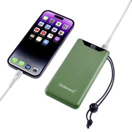 Intenso F10000 Powerbank 10000 mAh Verde con Carga Rápida Power Delivery y Quick Charge 3.0