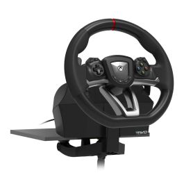 Hori HOR0810050910187 Volante de carreras Overdrive, incluye Pedales, compatible con PC y Xbox, Negro