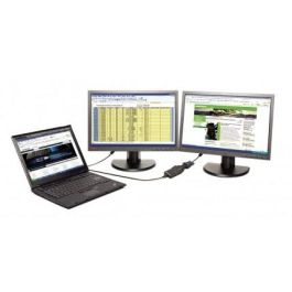 Lenovo Adaptador Monitor USB 3.0 a DVI/VGA 2048 x 1152 Pixeles Negro