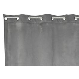 Cortina Urban DKD Home Decor Gris Claro 260 x 140 cm (2 Unidades) Cortina Urban DKD Home Decor Gris Claro 260 x 140 cm (2 Unidades)
