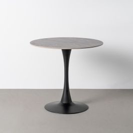 Mesa Redonda Gris Piedra Sinterizada 80 X 80 X 75 cm Precio: 230.0089. SKU: B12CR6X2BT