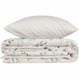 Juego de Cama Funda Nórdica 220x240 cm + 2 Fundas Almohada 60x60 cm 100% Algodón Menta ASI8683342456548