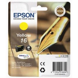 Cartucho Inkjet Epson T162440 Nº16 Wf-2010W/2510Wf/2520Nf/2530Wf/2540Wf Amarillo 3,1 Ml Precio: 14.49999991. SKU: S7732716
