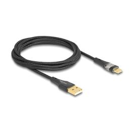 DeLOCK Cable USB 2.0 Tipo-A a USB-C, Macho a Macho, 60W Carga Rápida, Transparente, Longitud 2 m, Negro Precio: 30.89000046. SKU: B1GSLQDMQS
