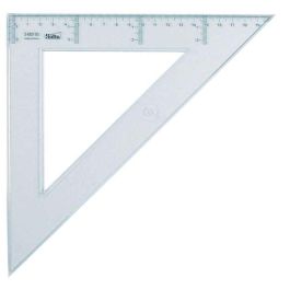 Escuadra de 30 cm. cristal Escuadra de 30 cm. cristal