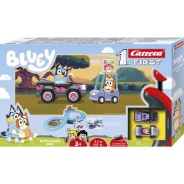 Carrera 63054 Circuito First Bluey y Bingo 2.4 Metros para Niños +3 Años