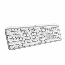 Logitech LOG1686905232505 Teclado Inalámbrico MX Keys S Bluetooth Retroiluminado Teclas Silenciosas Gris Claro Logitech LOG1686905232505 Teclado Inalámbrico MX Keys S Bluetooth Retroiluminado Teclas Silenciosas Gris Claro