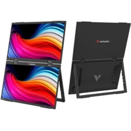 Verbatim Portable Dual Monitor Essentials 15.6" FHD 1920x1080 IPS 2x1W HDR USB-C HDMI Negro Precio: 264.58999941. SKU: B1322TDSRD