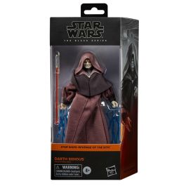 HASBRO Figura Star Wars The Black Series Darth Sidious La Venganza de los Sith, 15cm Articulada con Accesorios Precio: 29.6899999. SKU: B1C53H6VAA