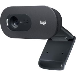 Logitech C505 Webcam HD 720p Micrófono Reducción Ruido, Corrección Luz Auto, Campo Visión 60°, Cable USB-A Largo