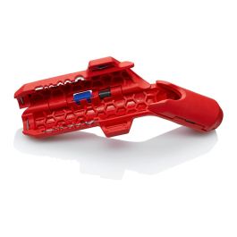 Knipex 169501sb Pelamangueras Universal Ergostrip Herramienta para Cables Eléctricos y de Redes 135 x 85 x 37 mm