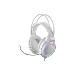 Mars gaming Kit MCP124PROWES Blanco - Pack Gaming 4 en 1 Teclado Ratón Auriculares Alfombrilla RGB