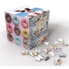 Educa Borrás Puzzle Cubo 3D Animales 6 en 1, 216 Piezas, 20125