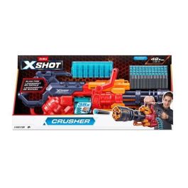 ZURU XSHOT Trituradora Blaster Automático con Correa de 35 Dardos, Alcance 27m, Dispara 4/segundo, Incluye 48 Dardos, +8 Años Precio: 59.59000014. SKU: B162P49ELZ