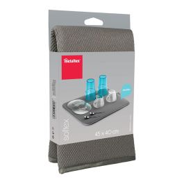 Metaltex Tapete escurridor Softex 45x40cm, microfibra de poliéster y espuma de poliuretano ultra absorbente