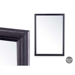 Giftdecor Espejo de Pared con Marco de Madera Negro 50 x 70 cm Precio: 23.78999997. SKU: B12JQDHGLE