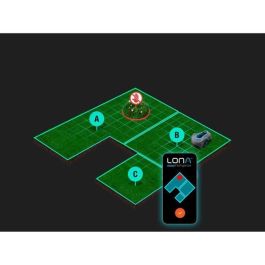 Gardena GAR4066407025578 Robot cortacésped Smart SILENO Free 1200 Sin cables perimetrales para 1200 m² Con puerta de enlace inteligente