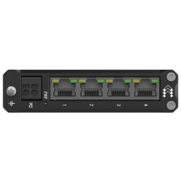 Teltonika TSW304 Switch Industrial 4 Puertos Gigabit Ethernet PoE Montaje Carril DIN/Pared