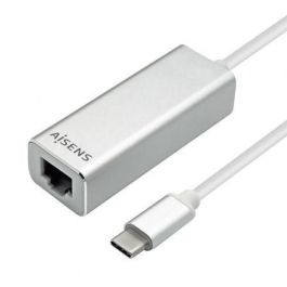 Aisens Adaptador USB-C a Ethernet Gigabit 10/100/1000 Mbps, USBC-ETH52, USB 3.1 Gen1 Macho a RJ45 Hembra, 15 cm Precio: 9.68999944. SKU: S0236368