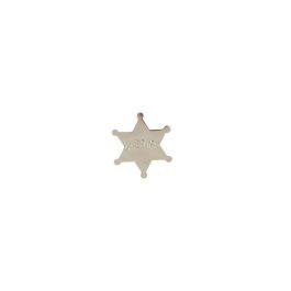 Estrella de sheriff metal 5 cm