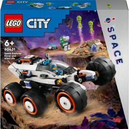 LEGO 60431 City Róver Explorador Espacial y Vida Extraterrestre, vehículo con 6 neumáticos, suspensión avanzada, incluye minifiguras y alienígenas