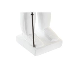 DKD Home Decor Figura Decorativa Moderno Guerrero de Resina Blanco Dorado 10x44x15 cm (4 Unidades) DKD Home Decor Figura Decorativa Moderno Guerrero de Resina Blanco Dorado 10x44x15 cm (4 Unidades)