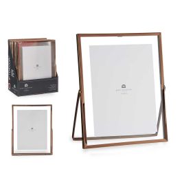 Giftdecor Marco de Metal Cobre 15x20 cm con Vidrio - Decoración (12 Unidades) Precio: 76.4999994. SKU: S3609796