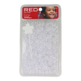 Red Kiss L Hair Beads 240 Pcs (Clear) Precio: 3.50000002. SKU: B18MYRDP62