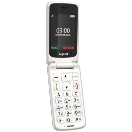 Gigaset GL595 Dual SIM, Teléfono Móvil Concha para Mayores, 2.8", 0.3 MP, IP44, Blanco