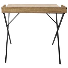 Home Deco Factory Escritorio Loka Essentiel, madera MDF con patas de metal, 80x48 cm; h.80 cm Home Deco Factory Escritorio Loka Essentiel, madera MDF con patas de metal, 80x48 cm; h.80 cm