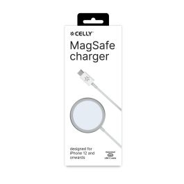Cargador Inalámbrico Celly MAGCHARGEPRO Blanco 15 W