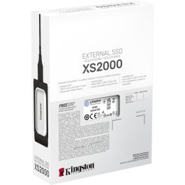 Kingston XS2000 SSD 1000 GB USB Tipo C 3.2 Gen 2 2000 MB/s Negro, Plata - SXS2000/1000G