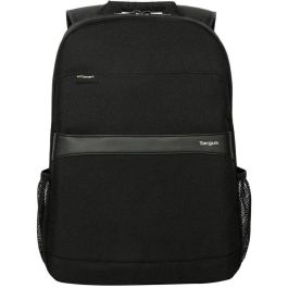 Targus GeoLite Mochila Unisex 16" (40,6 cm) para Portátil Negro, Resistente al Agua, 2 Compartimentos y Bolsillos